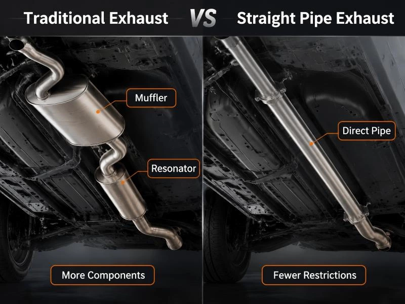 Straight Pipe Exhaust: Benefits, Drawbacks & Complete Guide