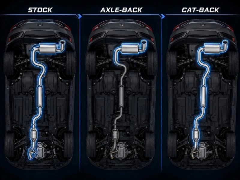 Honda Civic Exhaust System Guide: Types, Sound & Performance