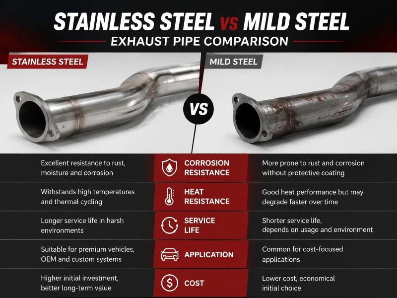 Stainless Steel Exhaust Pipe: Benefits and Applications