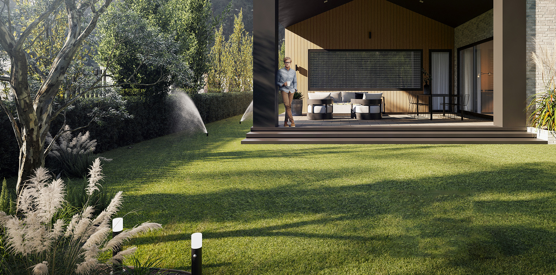 Tank-type Parallel Tracked Lawn Mower