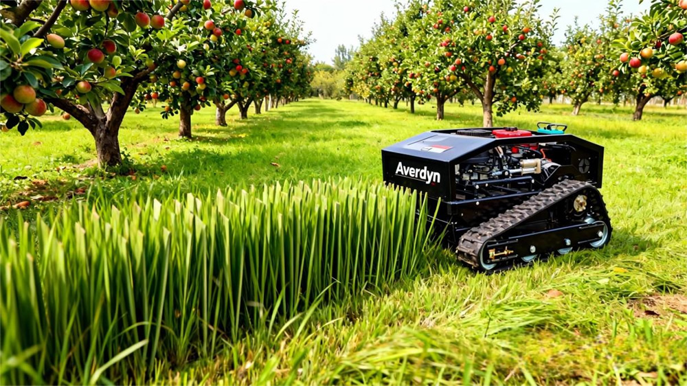 Take Full Control — Averdyn Remote Crawler Lawn Mower for Smart Mowing