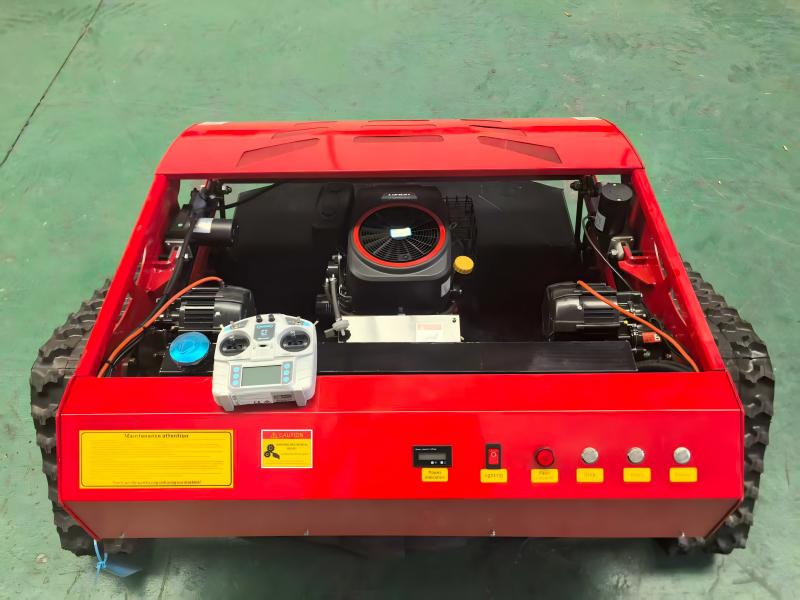 Triangular Track Remote Control Lawn Mower