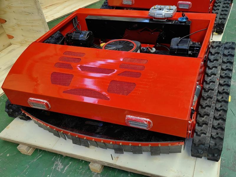 Triangular Track Remote Control Lawn Mower