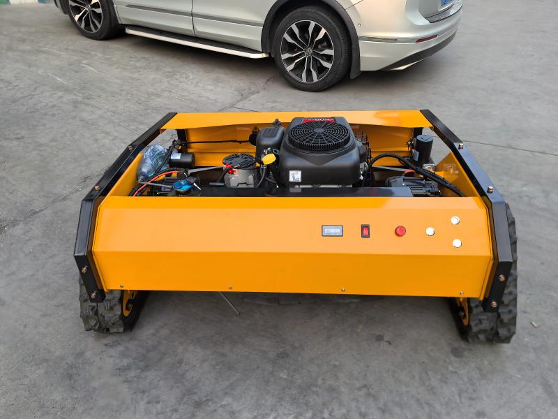 Triangular Track Remote Control Lawn Mower