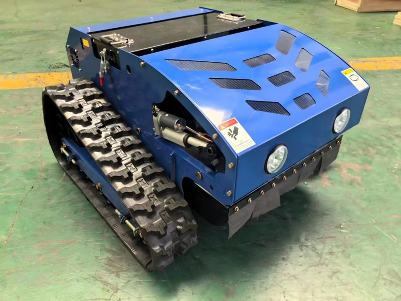 Triangular Track Remote Control Lawn Mower