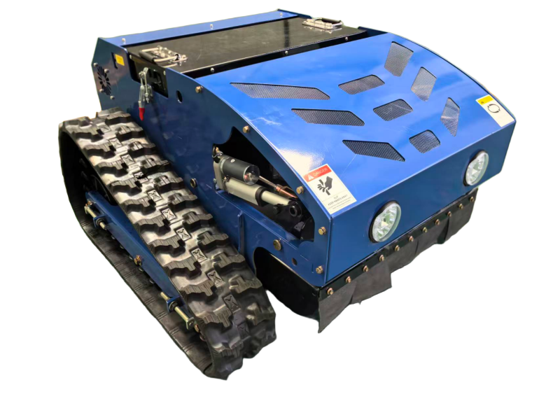 Triangular Track Remote Control Lawn Mower