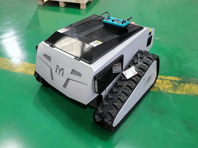 Triangular Track Remote Control Lawn Mower