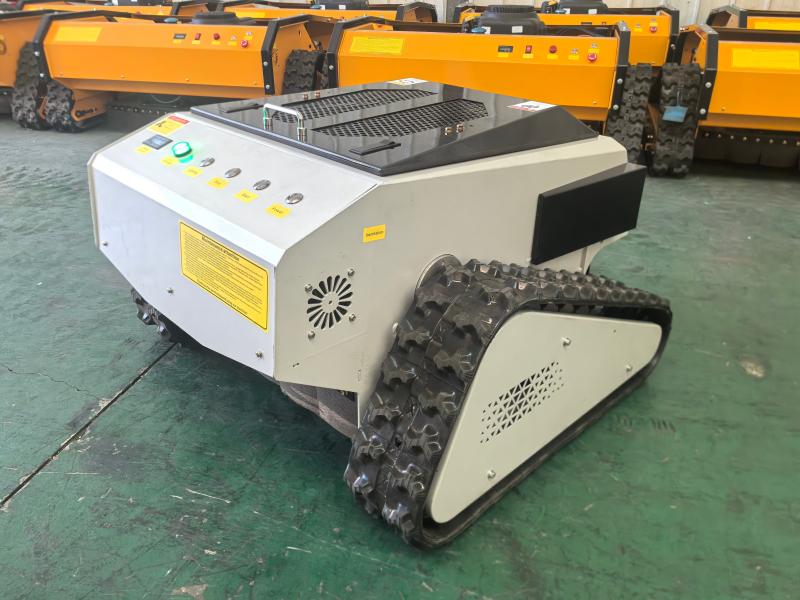 Triangular Track Remote Control Lawn Mower