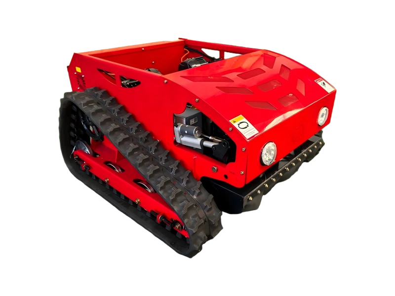 Triangular Track Remote Control Lawn Mower
