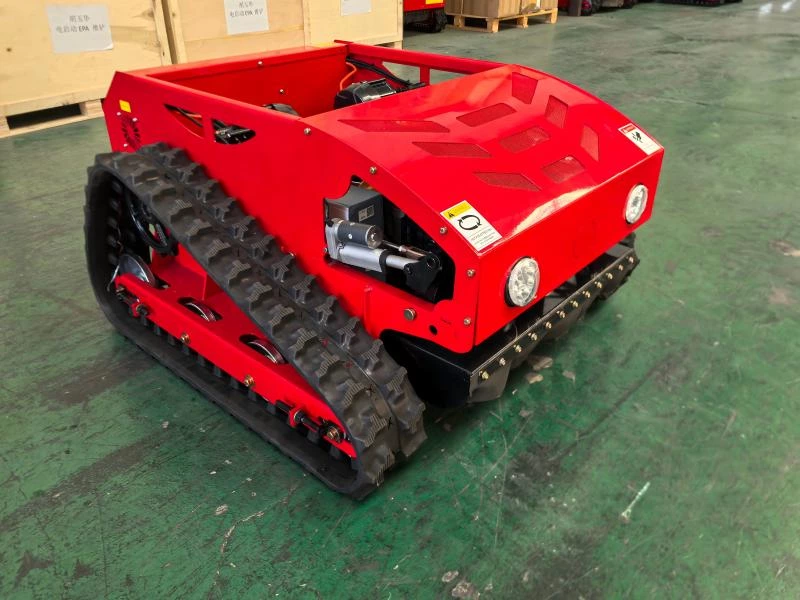 Triangular Track Remote Control Lawn Mower