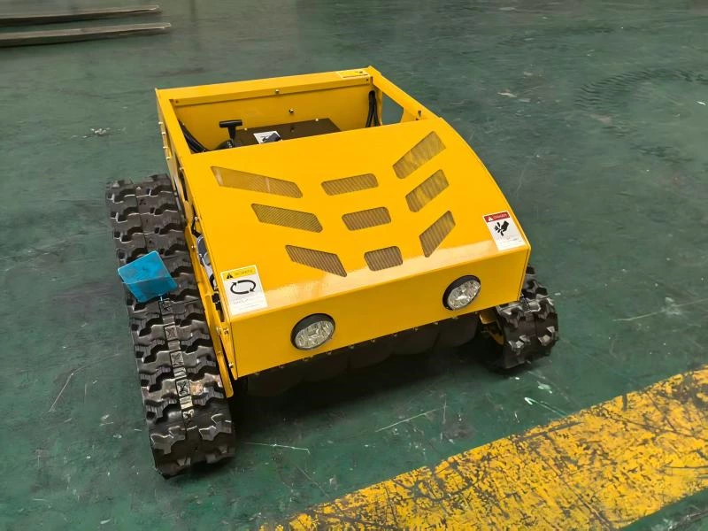 Triangular Track Remote Control Lawn Mower