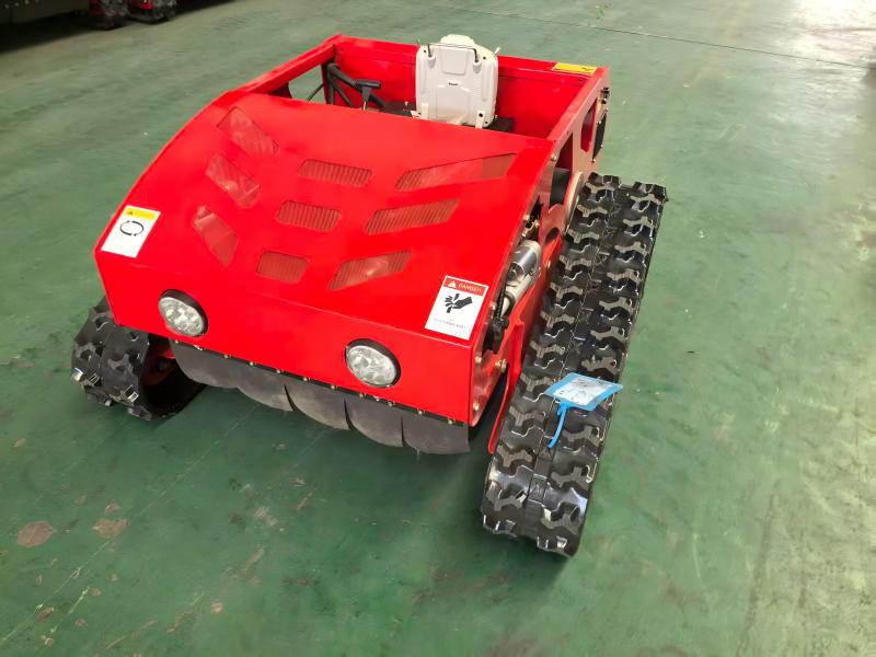 Triangular Track Remote Control Lawn Mower