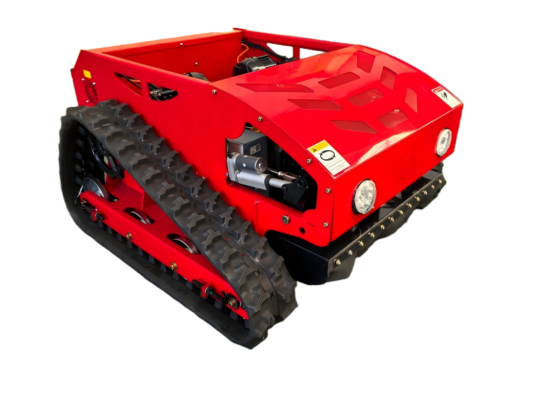 Triangular Track Remote Control Lawn Mower