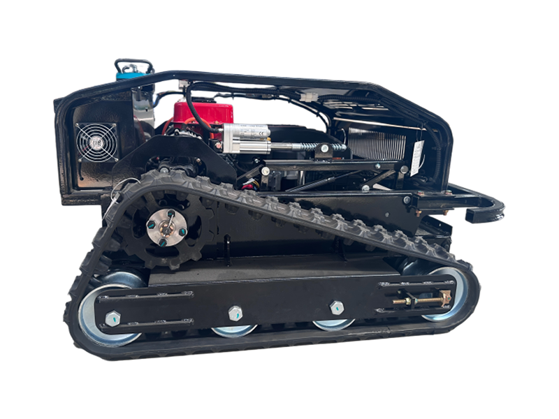 Triangular Track Remote Control Lawn Mower