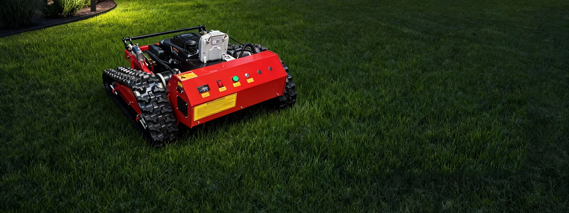 Remote Control - Triangular Track Lawn Mower