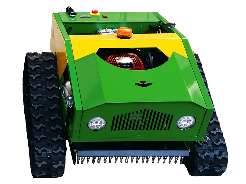 Triangular Track Remote Control Lawn Mower
