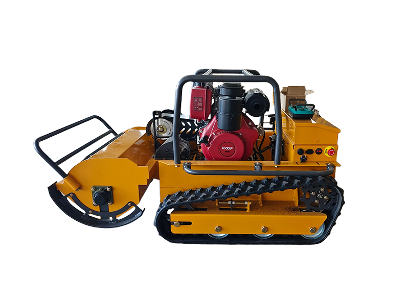 Triangular Track Remote Control Lawn Mower