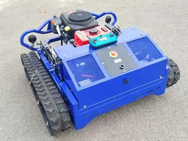 Triangular Track Remote Control Lawn Mower