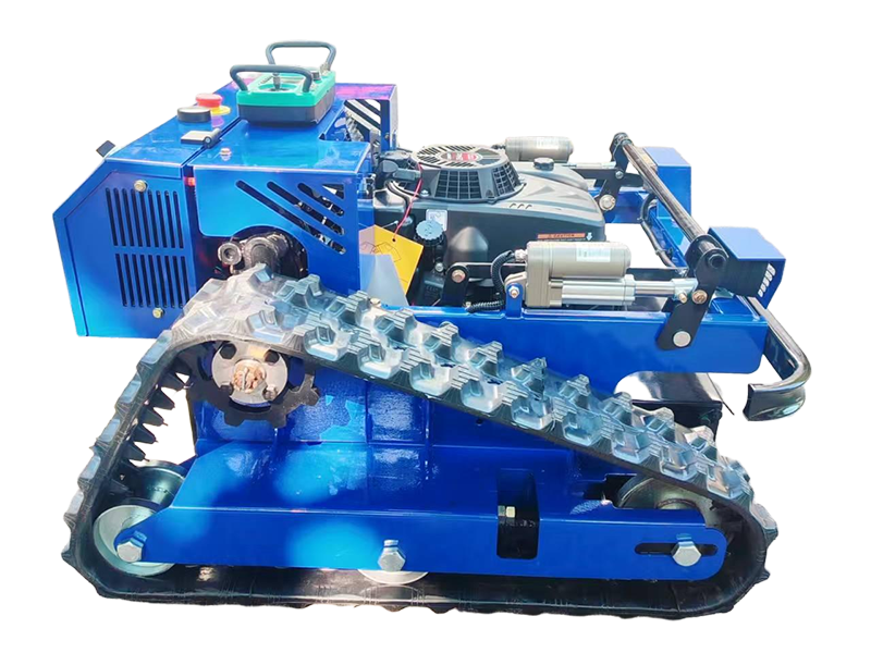 Triangular Track Remote Control Lawn Mower