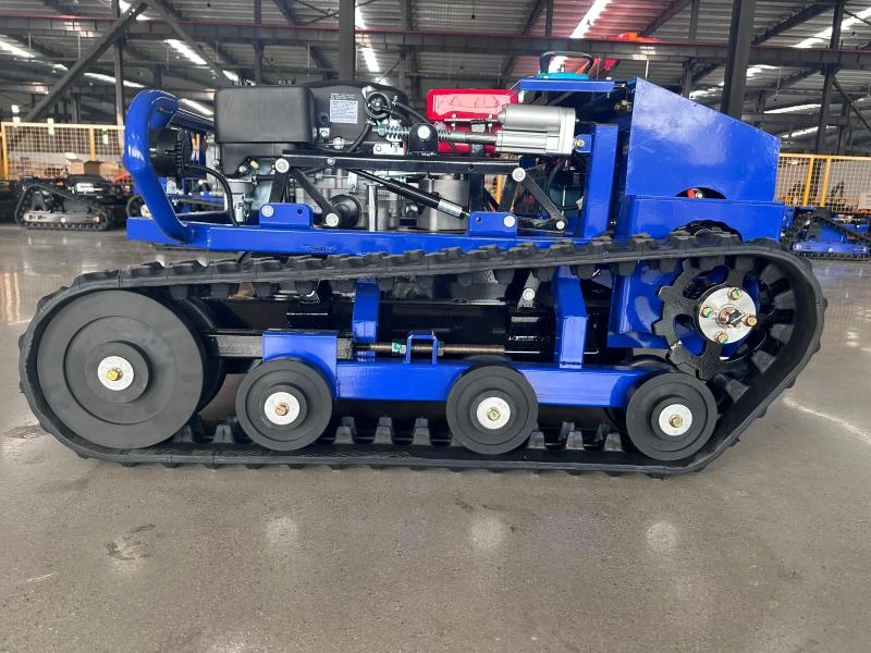 Triangular Track Remote Control Lawn Mower