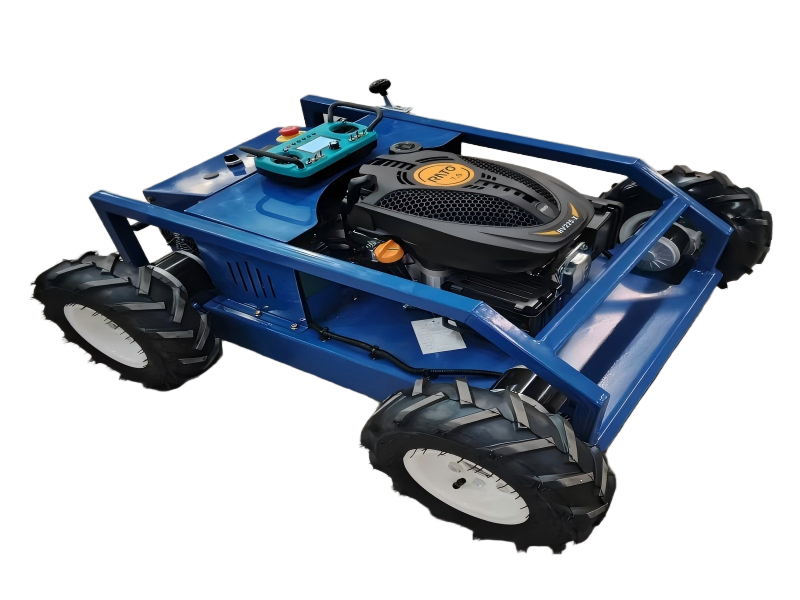 Sliding Four-wheel Drive Remote-controlled Lawn Mower