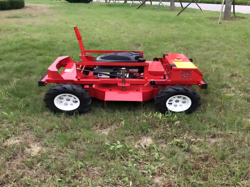 Sliding Four-wheel Drive Remote-controlled Lawn Mower