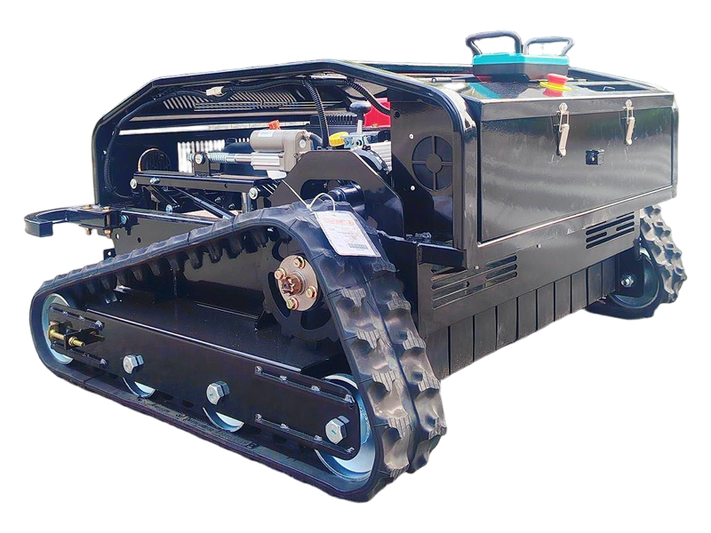 Triangular Track Remote Control Lawn Mower