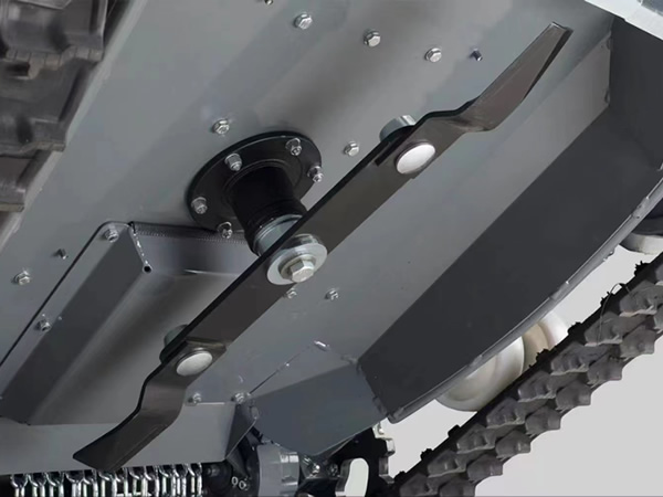 Triangular Track Remote Control Lawn Mower