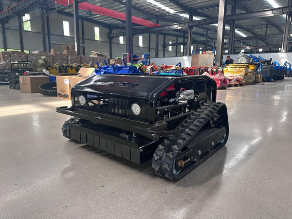 Triangular Track Remote Control Lawn Mower