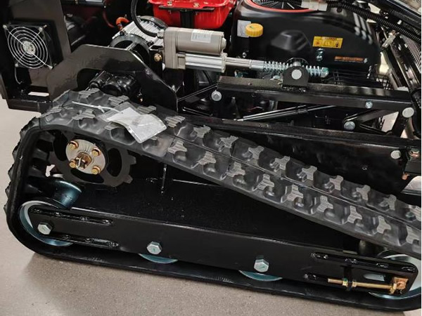 Triangular Track Remote Control Lawn Mower