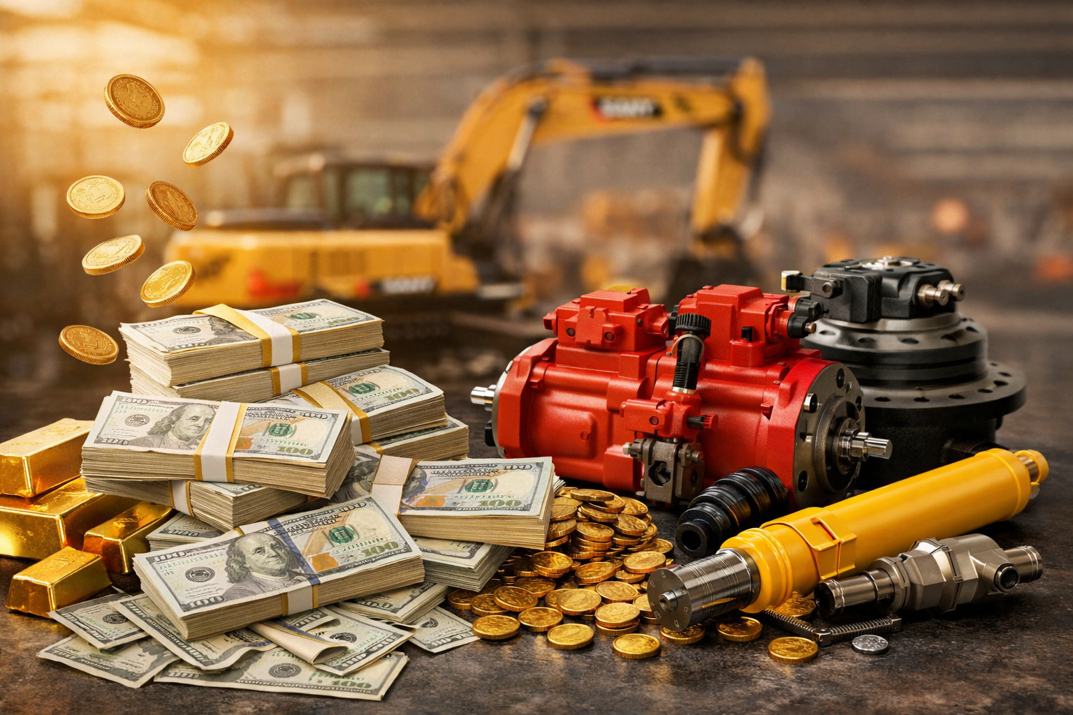 Excavator Control Valve Hydraulic B220402000332